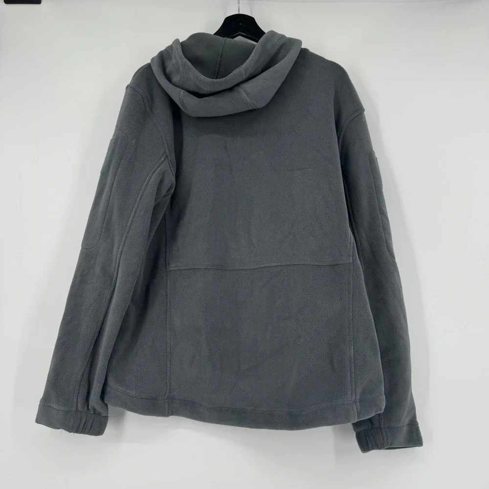 Baerskin Tactical Supply Co Mens Grey Tactical Fleece Hoodie Jacket Size Medium